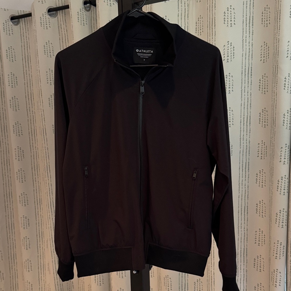 Athleta Women’s Bomber Jacket Black M
